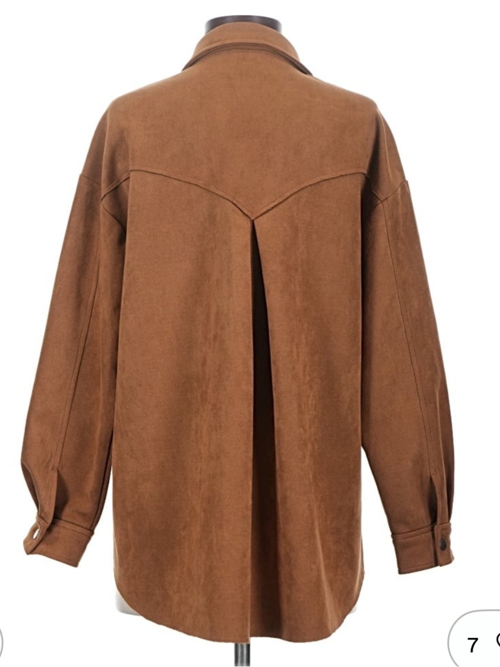Altar’d State Suede Brown Jacket - Picture 2 of 4